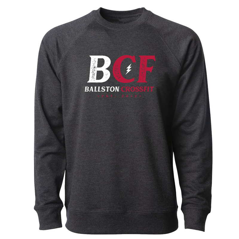 Mens 2X-Large CHARCOAL_HEATHER CrewNeck