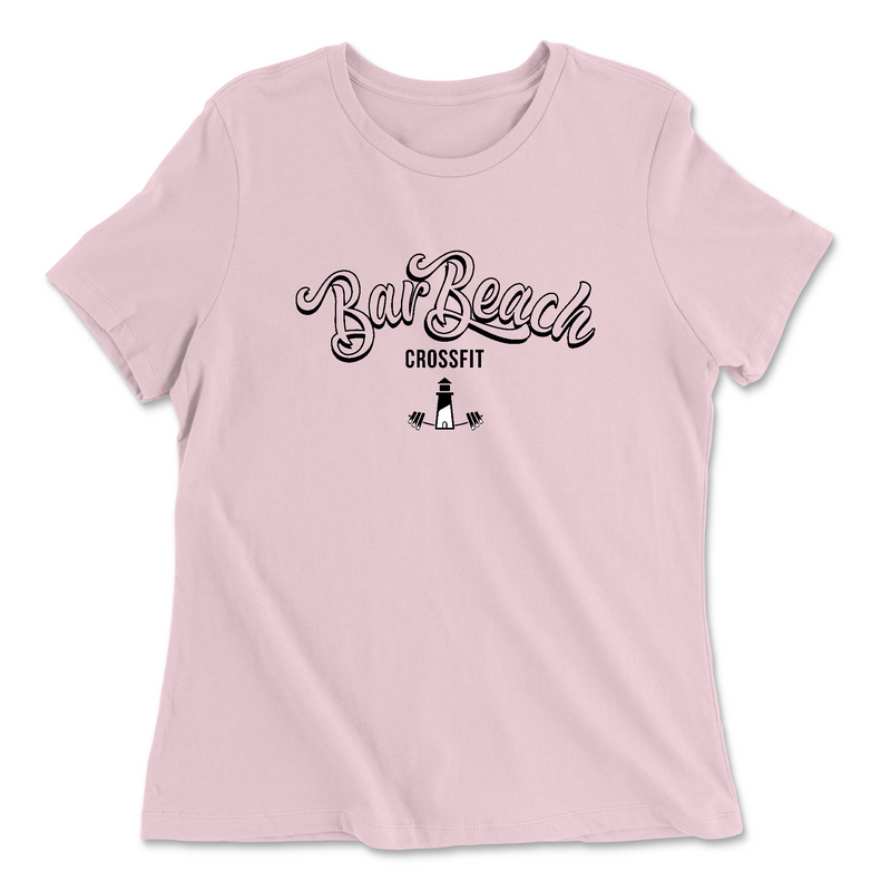 Womens 2X-Large PINK Relaxed Jersey T-Shirt