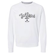 Mens 2X-Large WHITE CrewNeck