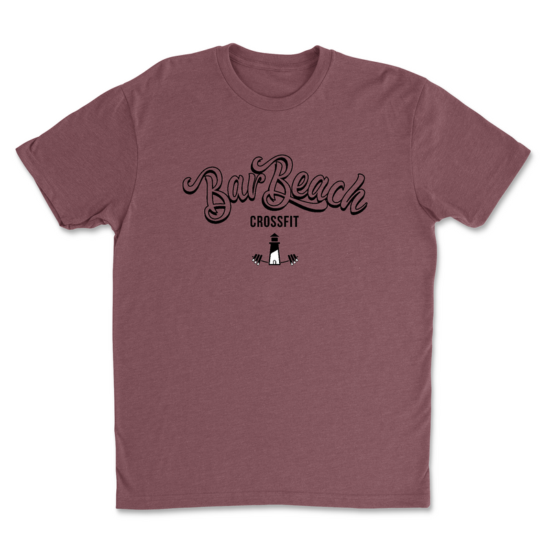 Mens 2X-Large HEATHER_MAROON T-Shirt