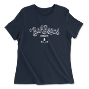 Womens 2X-Large NAVY Relaxed Jersey T-Shirt