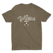 Unisex 2X-Large MILITARY_GREEN Cotton T-Shirt