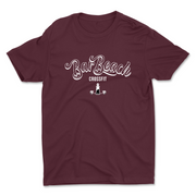 Unisex 2X-Large MAROON Cotton T-Shirt