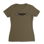 Womens 2X-Large MILITARY_GREEN T-Shirt