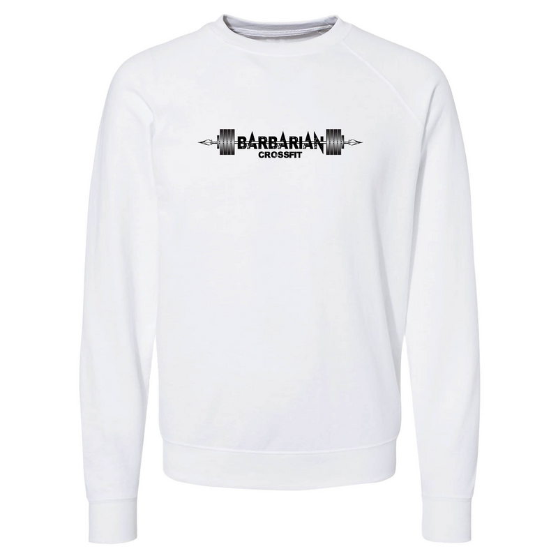 Mens 2X-Large WHITE CrewNeck