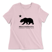 Womens 2X-Large PINK Relaxed Jersey T-Shirt
