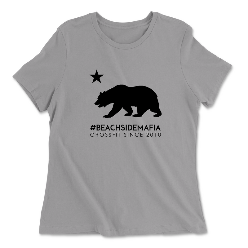 Womens 2X-Large SOLID_ATHETIC_GREY Relaxed Jersey T-Shirt