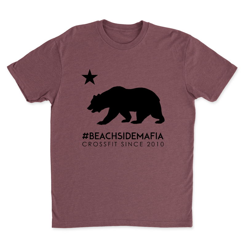 Mens 2X-Large HEATHER_MAROON T-Shirt