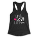 Womens 2X-Large BLACK Tank Top