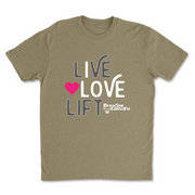 Mens 2X-Large LIGHT_OLIVE T-Shirt