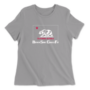 Womens 2X-Large SOLID_ATHETIC_GREY Relaxed Jersey T-Shirt
