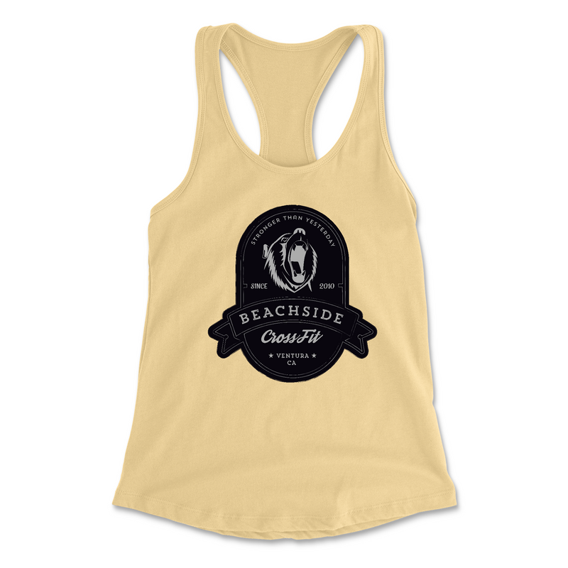 Womens 2X-Large BANANA_CREAM Tank Top