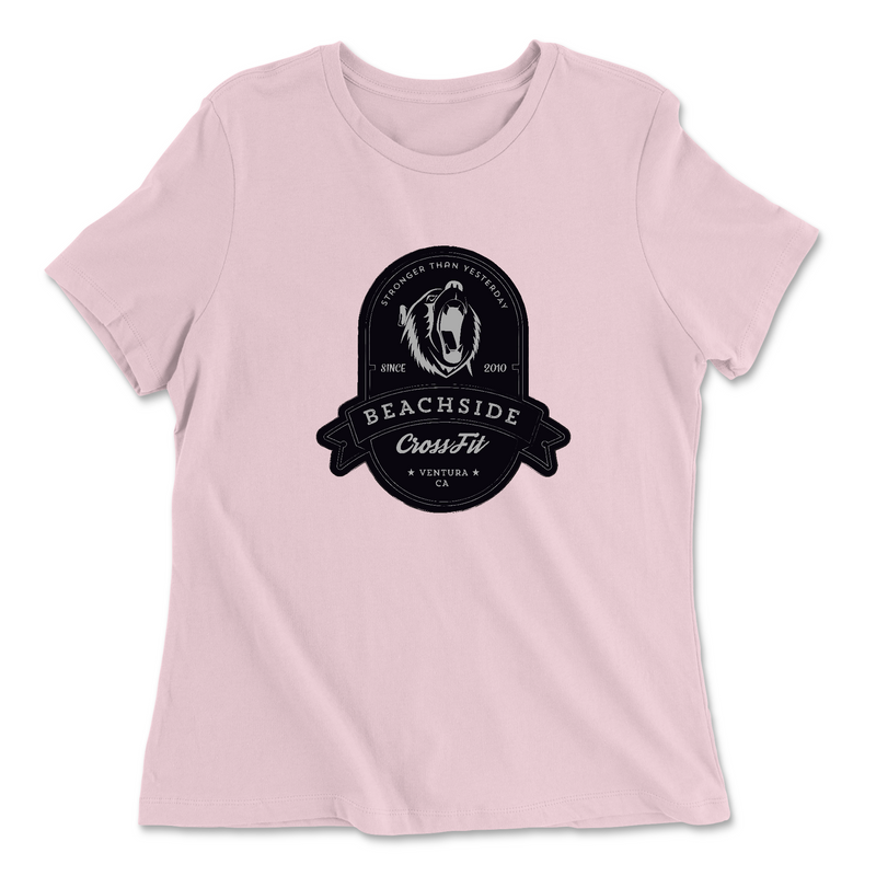 Womens 2X-Large PINK Relaxed Jersey T-Shirt