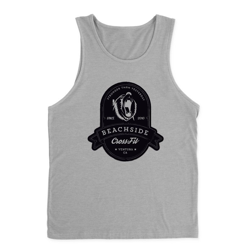 Mens 2X-Large HEATHER_GRAY Tank Top