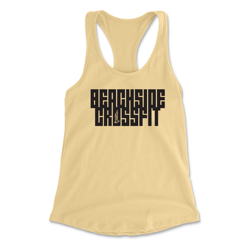 Womens 2X-Large BANANA_CREAM Tank Top