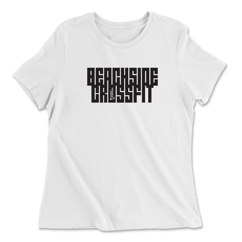 Womens 2X-Large WHITE Relaxed Jersey T-Shirt