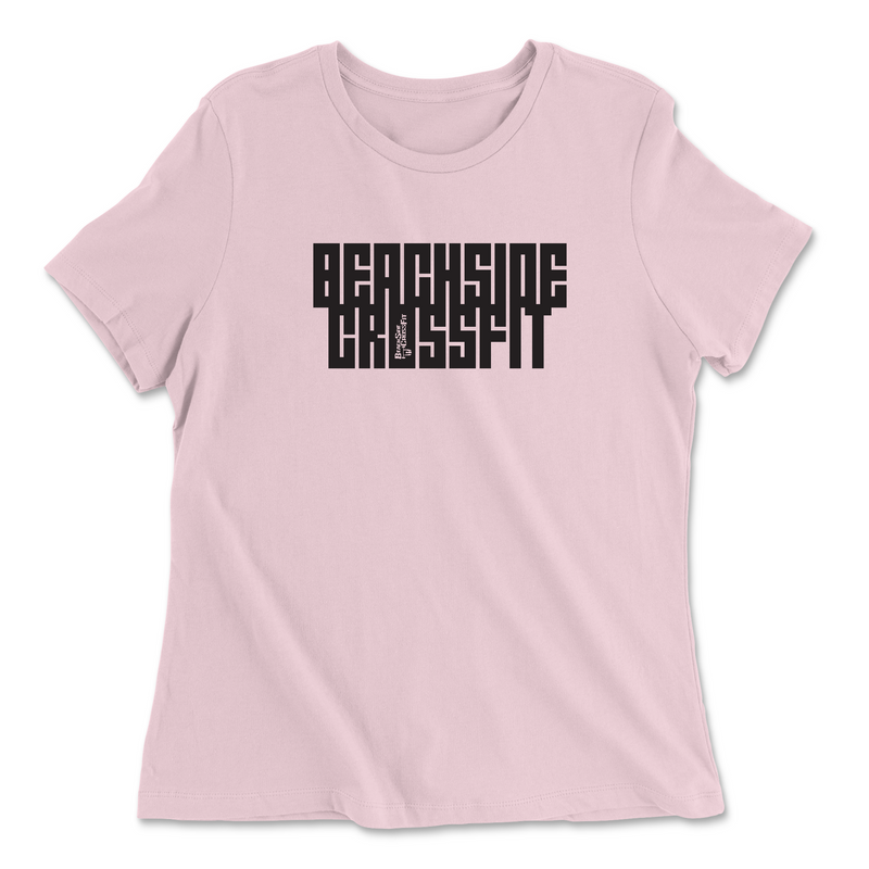 Womens 2X-Large PINK Relaxed Jersey T-Shirt