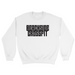 Mens 2X-Large WHITE Midweight Sweatshirt