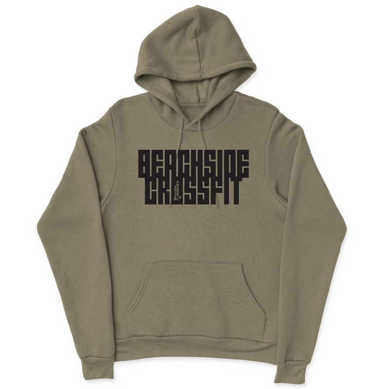Mens 2X-Large OLIVE Hooded T-Shirt