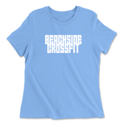 Womens 2X-Large CAROLINA_BLUE Relaxed Jersey T-Shirt