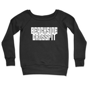 Womens 2X-Large BLACK CrewNeck