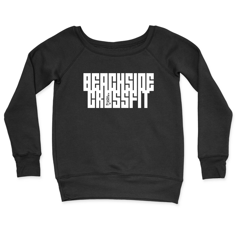 Womens 2X-Large BLACK CrewNeck