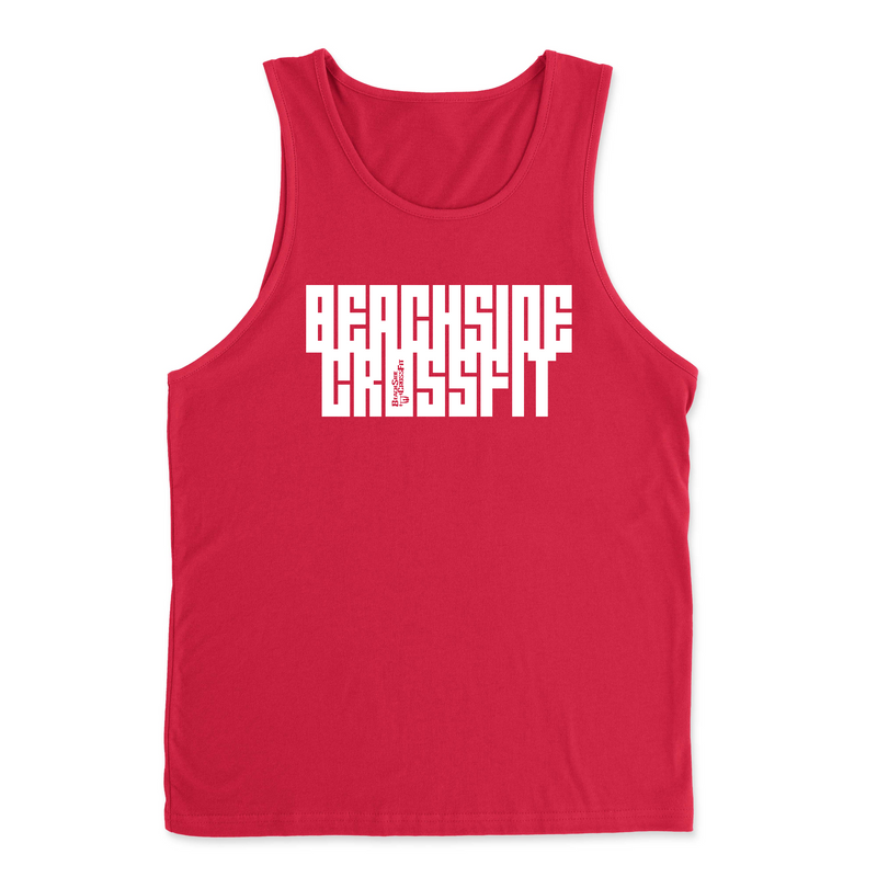 Mens 2X-Large RED Tank Top