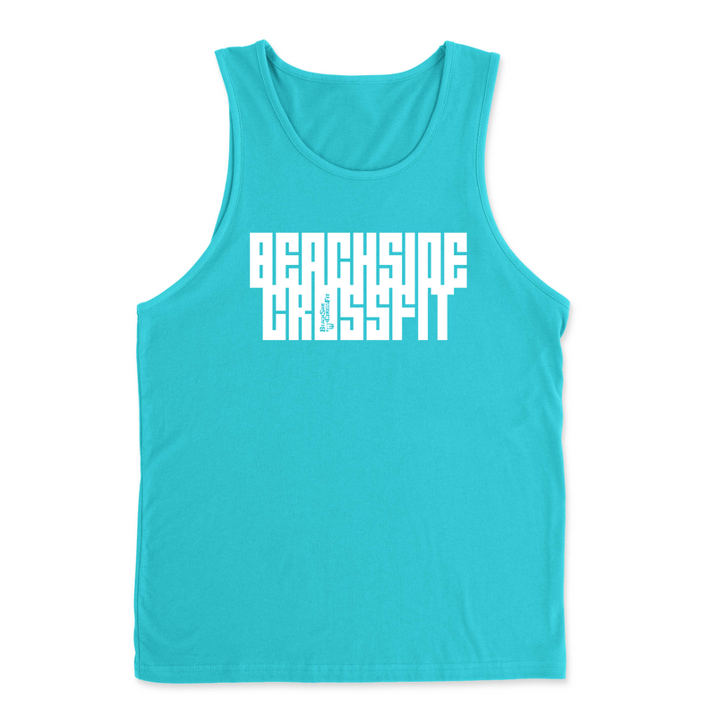 Mens 2X-Large TAHITI_BLUE Tank Top