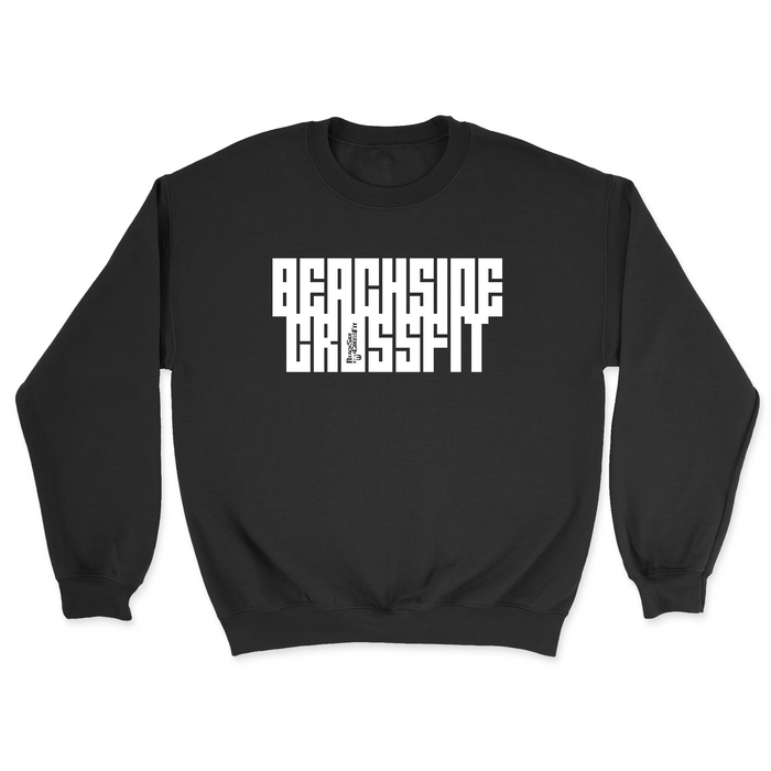 Mens 2X-Large BLACK Midweight Sweatshirt