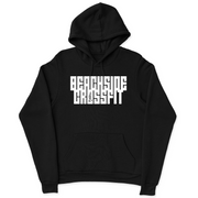 Mens 2X-Large BLACK Hooded T-Shirt
