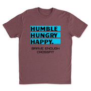 Mens 2X-Large HEATHER_MAROON T-Shirt