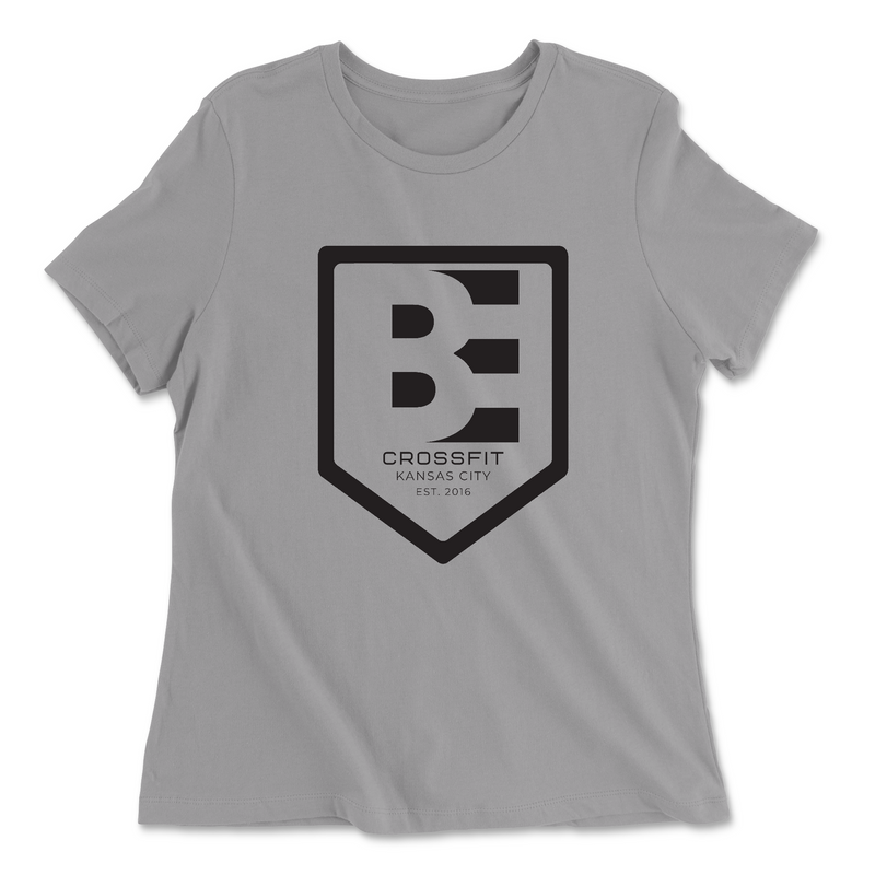 Brave Enough CrossFit Shield Womens - Relaxed Jersey T-Shirt