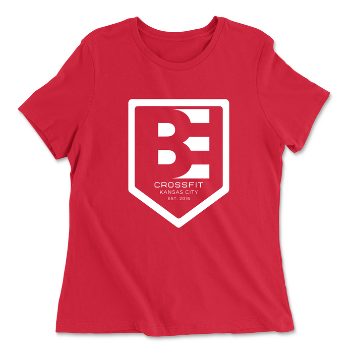 Brave Enough CrossFit Shield Womens - Relaxed Jersey T-Shirt