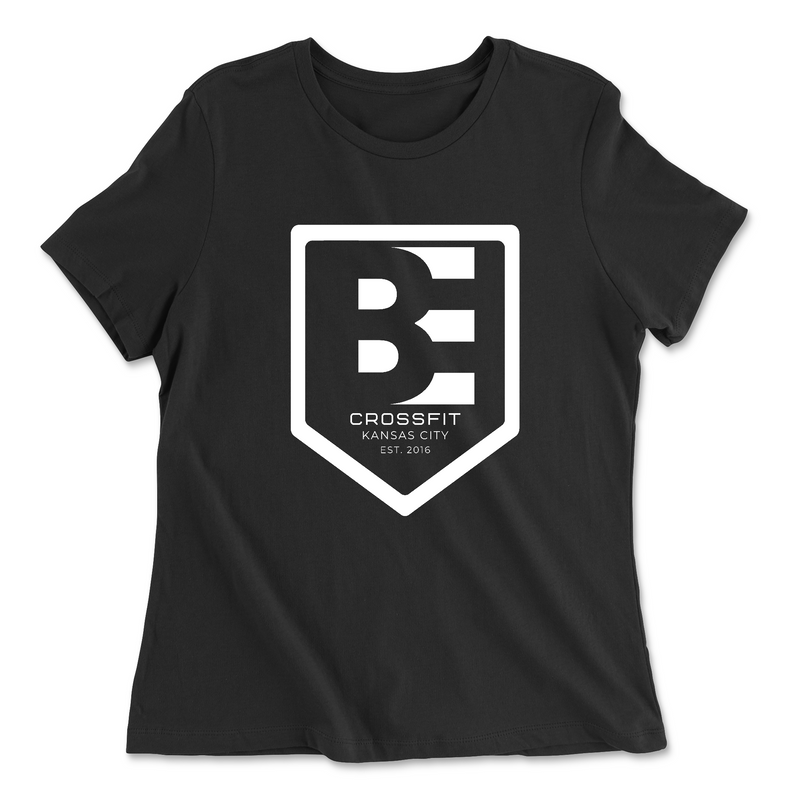 Brave Enough CrossFit Shield Womens - Relaxed Jersey T-Shirt
