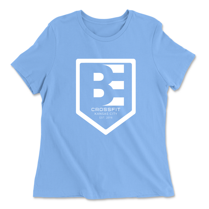 Brave Enough CrossFit Shield Womens - Relaxed Jersey T-Shirt