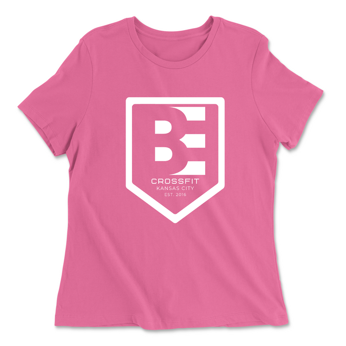 Brave Enough CrossFit Shield Womens - Relaxed Jersey T-Shirt