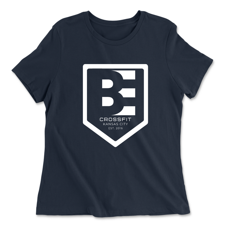 Brave Enough CrossFit Shield Womens - Relaxed Jersey T-Shirt
