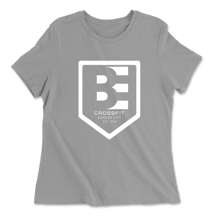 Brave Enough CrossFit Shield Womens - Relaxed Jersey T-Shirt