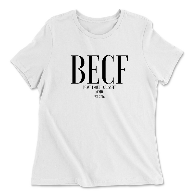 Womens 2X-Large WHITE Relaxed Jersey T-Shirt