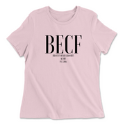Womens 2X-Large PINK Relaxed Jersey T-Shirt