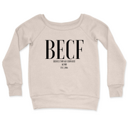 Womens 2X-Large BONE CrewNeck