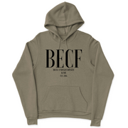 Mens 2X-Large OLIVE Hooded T-Shirt