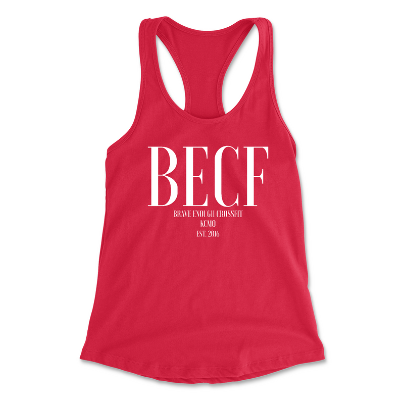 Womens 2X-Large RED Tank Top