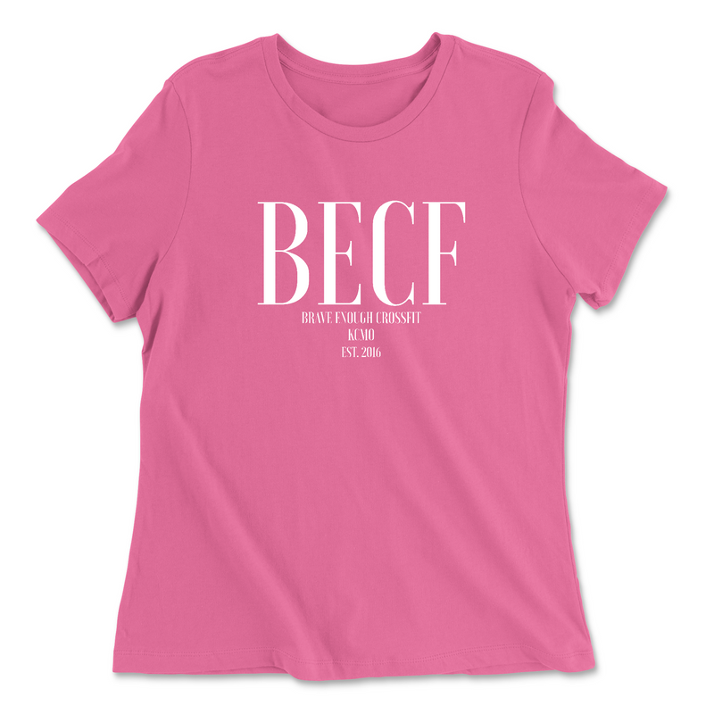 Womens 2X-Large CHARITY_PINK Relaxed Jersey T-Shirt