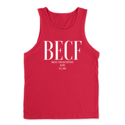 Mens 2X-Large RED Tank Top