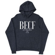 Mens 2X-Large NAVY_HEATHER Hooded T-Shirt
