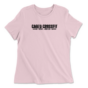 Womens 2X-Large PINK Relaxed Jersey T-Shirt