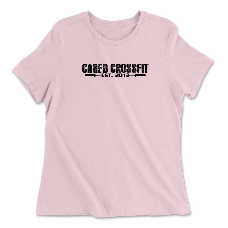Womens 2X-Large PINK Relaxed Jersey T-Shirt