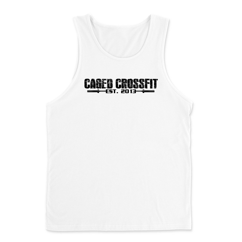 Mens 2X-Large WHITE Tank Top
