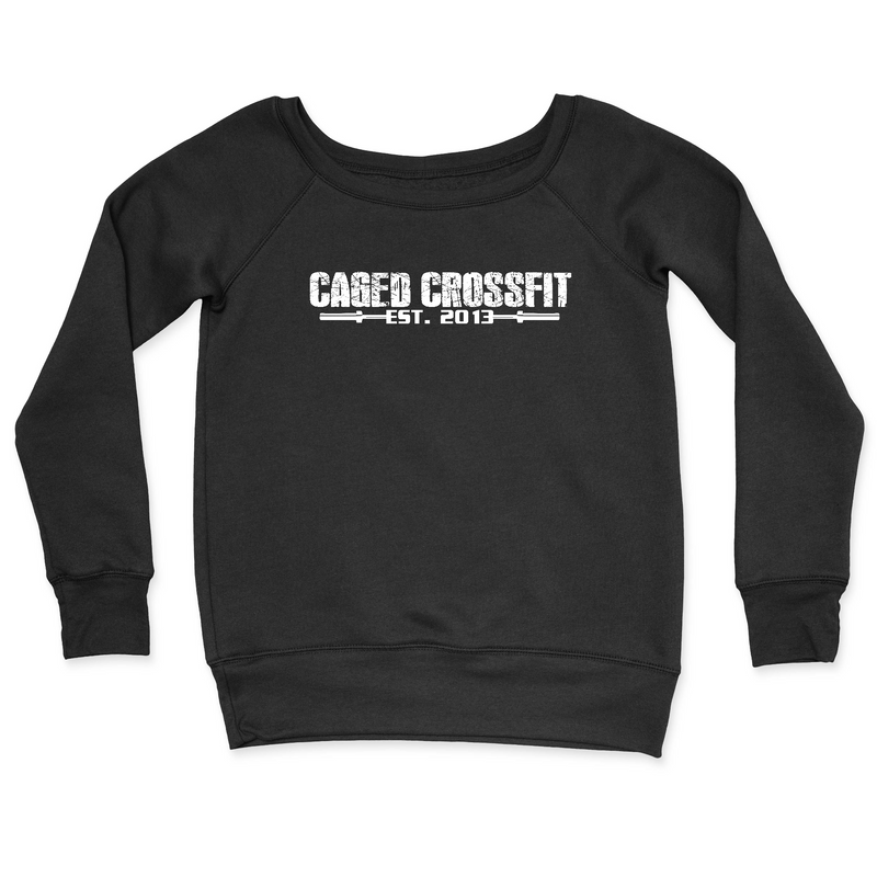 Womens 2X-Large BLACK CrewNeck